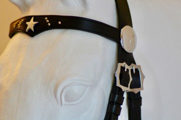 Handgemaakt Menorcaans hoofdstel ster de Luxe