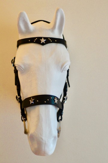 Handgemaakt Menorcaans hoofdstel ster de Luxe