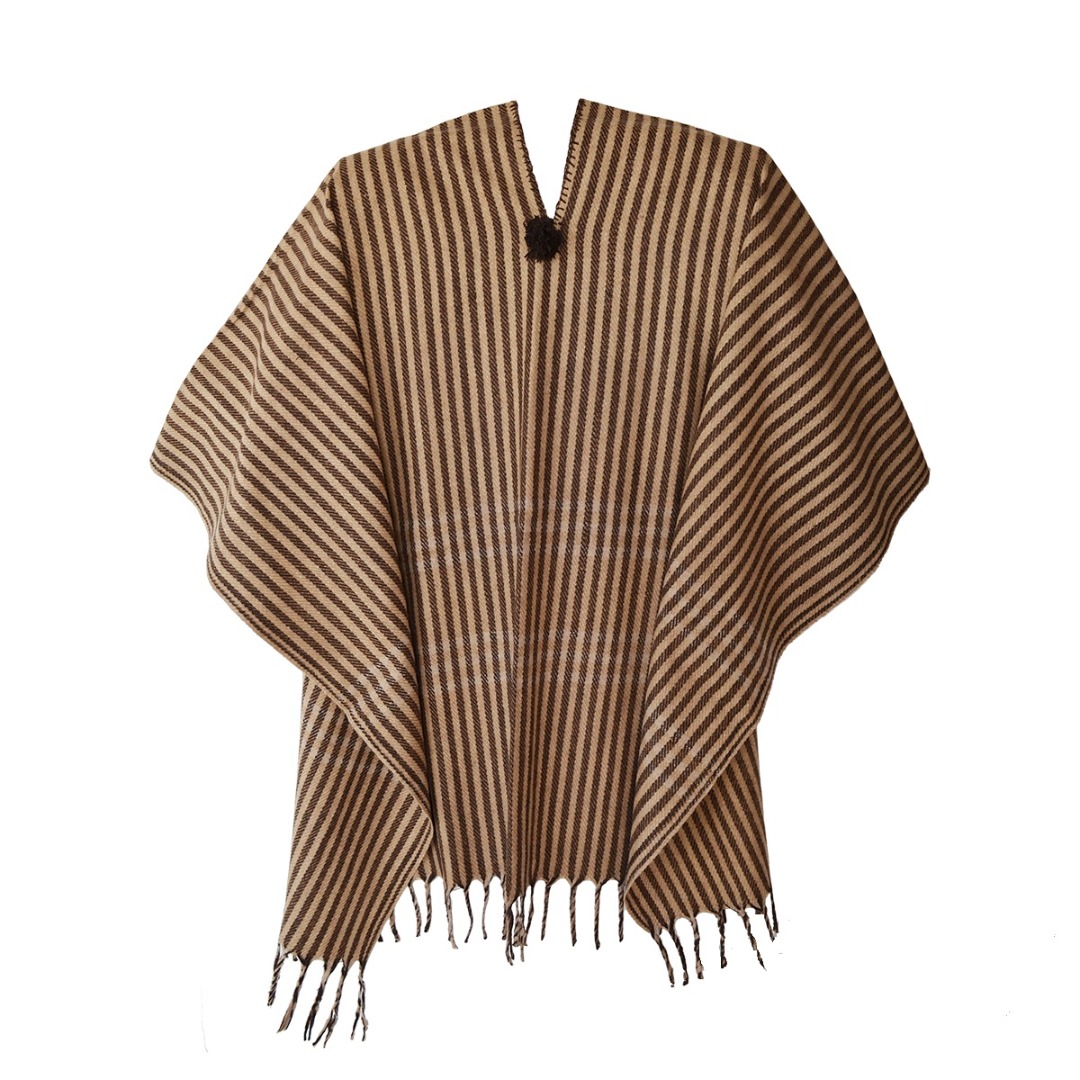 accent Wakker worden Collega Wollen poncho volwassenen - Spanish shop Cosaniki